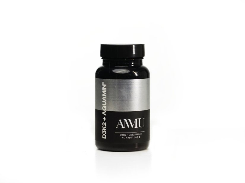AMMU D3 + K2 + Vápník Aquamin® AMMU D3 + K2 + Vápník Aquamin®